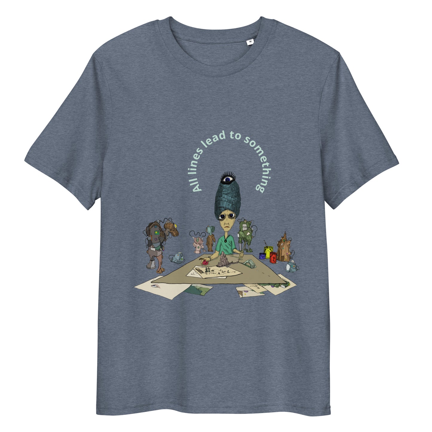 t-shirt, wearable art, original drawing, creative hoover, contemporary clothing, fantasy, cartoon art, Kids t-shirt
