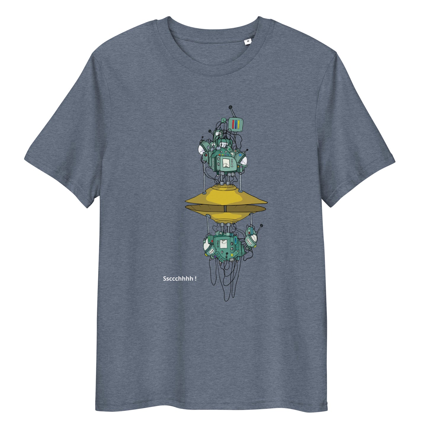 Original design t-shirt, wearable art, original drawing, creative hoover, contemporary clothing, fantasy, art, design t-shirt, music, sound sculpture