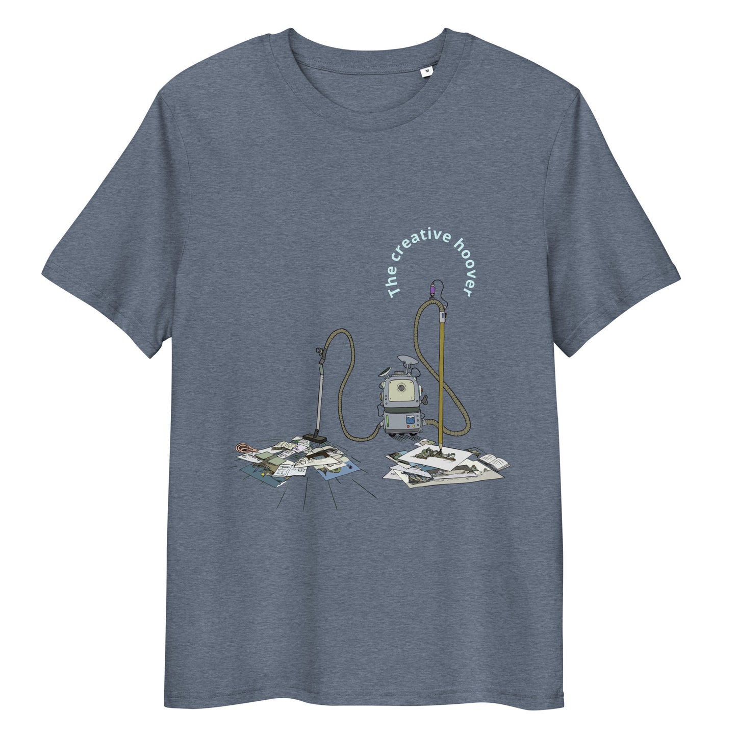 t-shirt, wearable art, original drawing, creative hoover, contemporary clothing