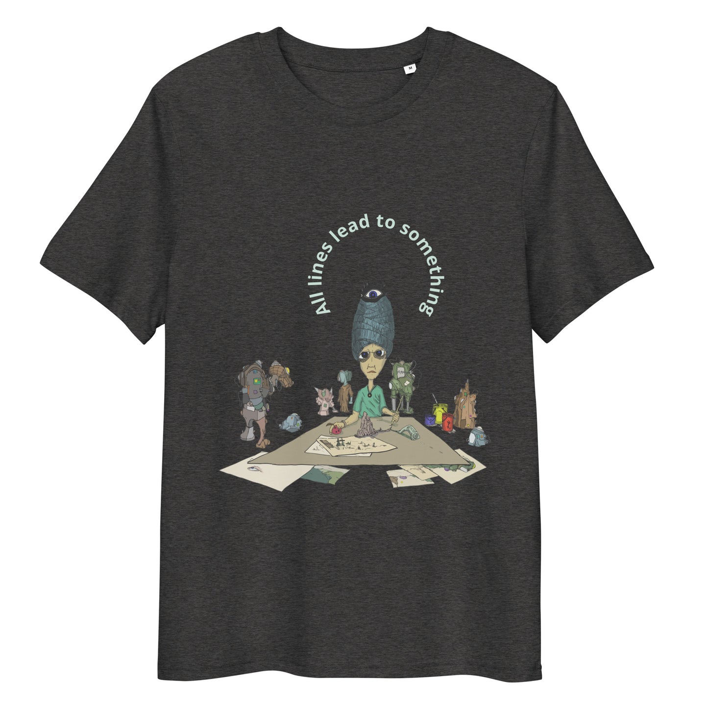 t-shirt, wearable art, original drawing, creative hoover, contemporary clothing, fantasy, cartoon art, Kids t-shirt
