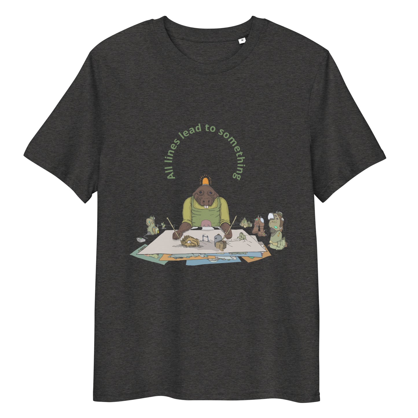t-shirt, wearable art, original drawing, creative hoover, contemporary clothing, fantasy, cartoon art, Kids t-shirt

