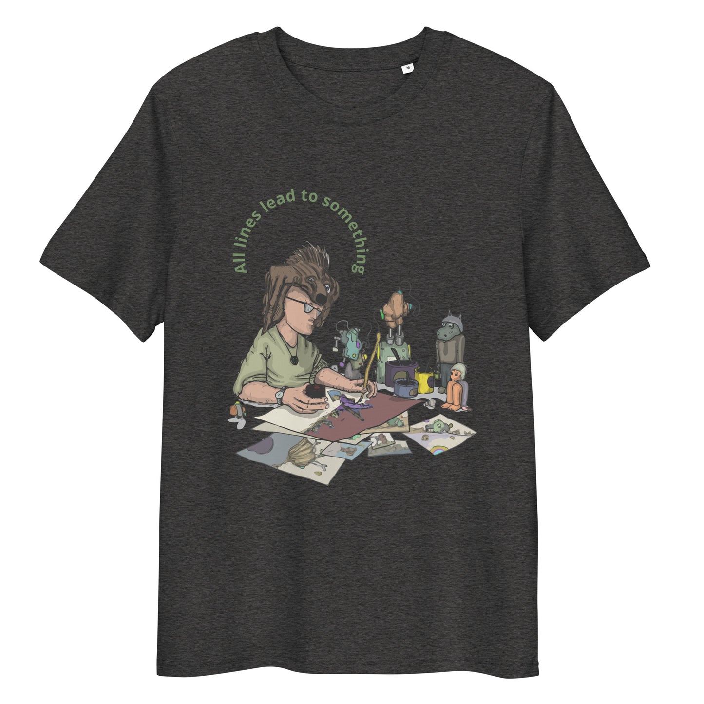 Original design t-shirt, wearable art, original drawing, creative hoover, contemporary clothing, fantasy, art