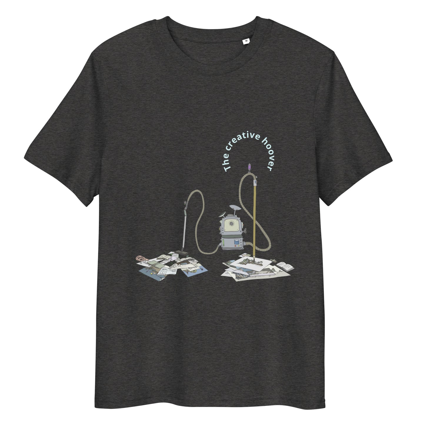 t-shirt, wearable art, original drawing, creative hoover, contemporary clothing