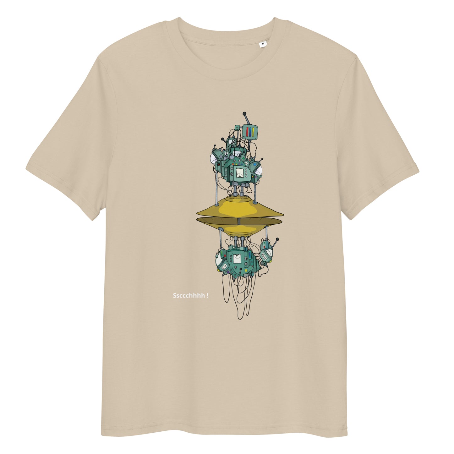 Original design t-shirt, wearable art, original drawing, creative hoover, contemporary clothing, fantasy, art, design t-shirt, music, sound sculpture