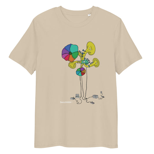Original design t-shirt, wearable art, original drawing, creative hoover, contemporary clothing, fantasy, art, design t-shirt, music, sound sculpture
