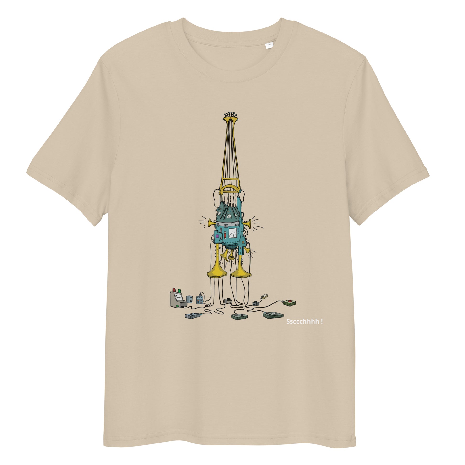 Original design t-shirt, wearable art, original drawing, creative hoover, contemporary clothing, fantasy, art, design t-shirt, music, sound sculpture
