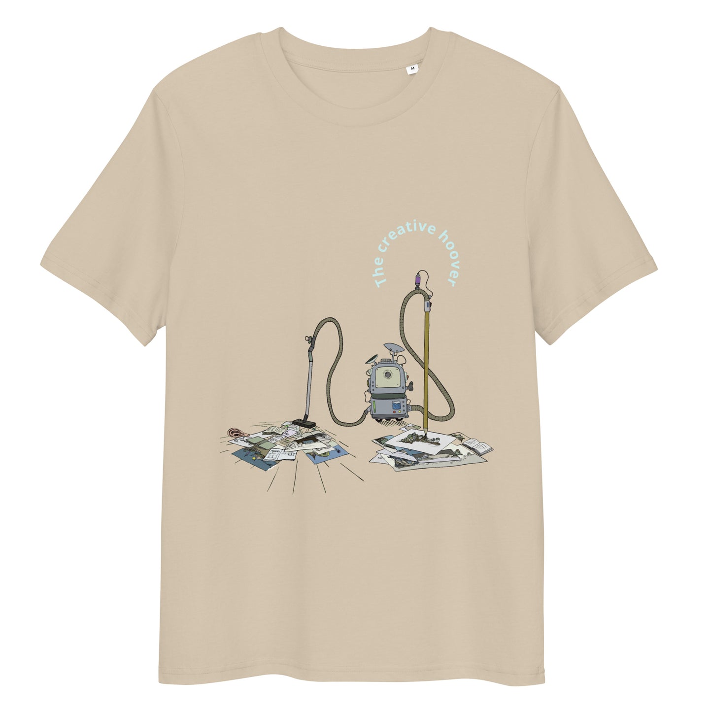 t-shirt, wearable art, original drawing, creative hoover, contemporary clothing