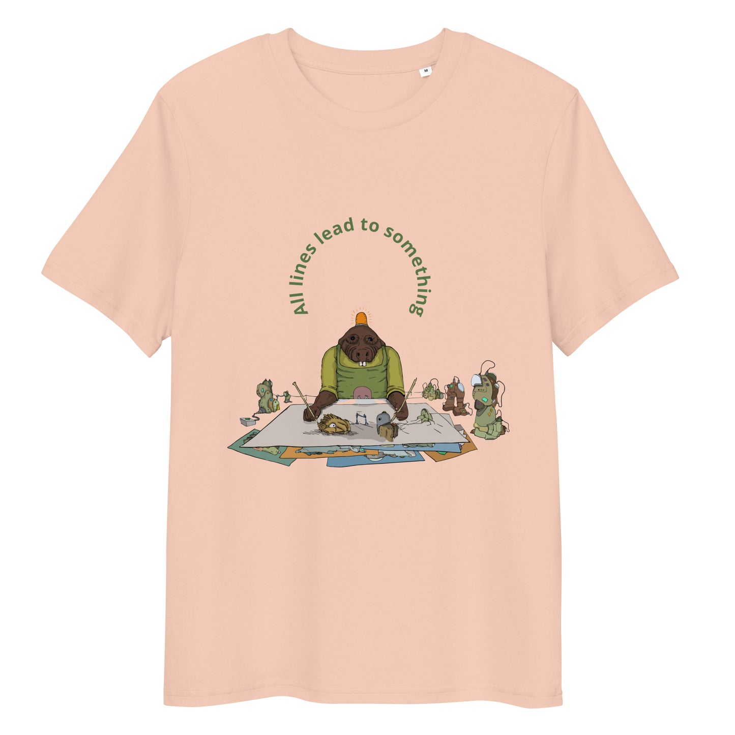 t-shirt, wearable art, original drawing, creative hoover, contemporary clothing, fantasy, cartoon art, Kids t-shirt

