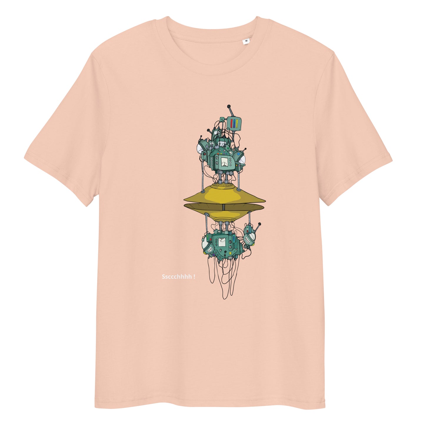 Original design t-shirt, wearable art, original drawing, creative hoover, contemporary clothing, fantasy, art, design t-shirt, music, sound sculpture