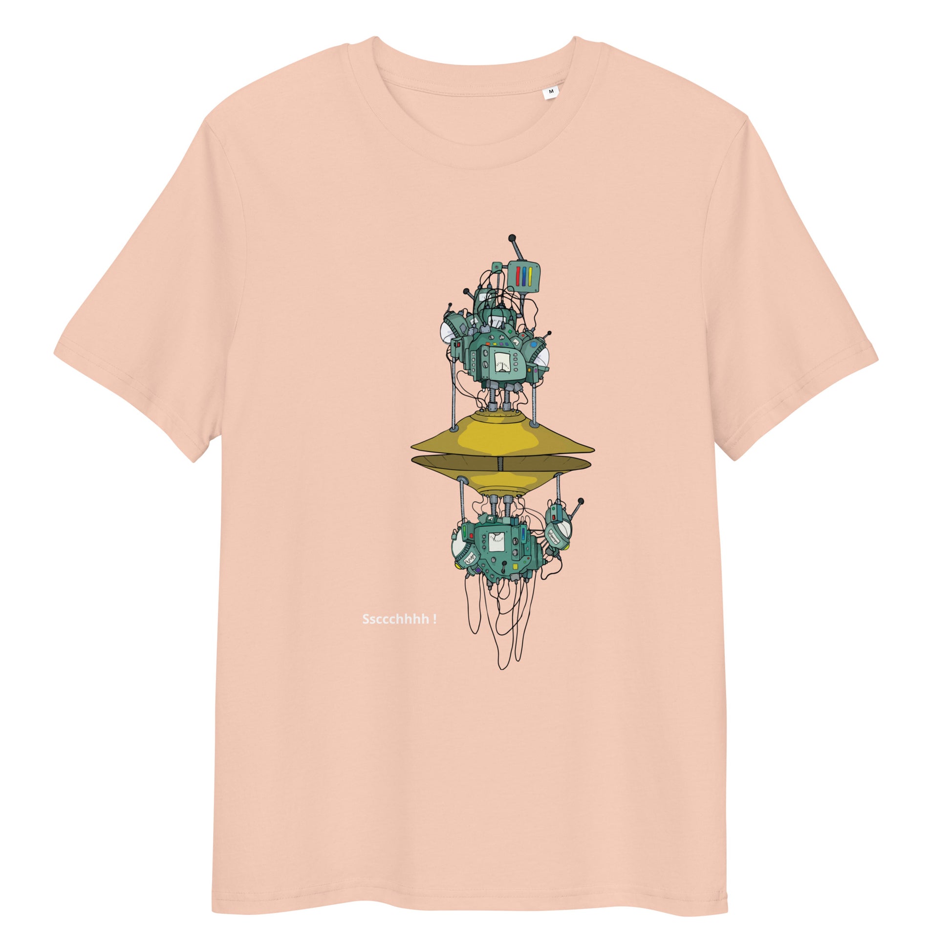 Original design t-shirt, wearable art, original drawing, creative hoover, contemporary clothing, fantasy, art, design t-shirt, music, sound sculpture
