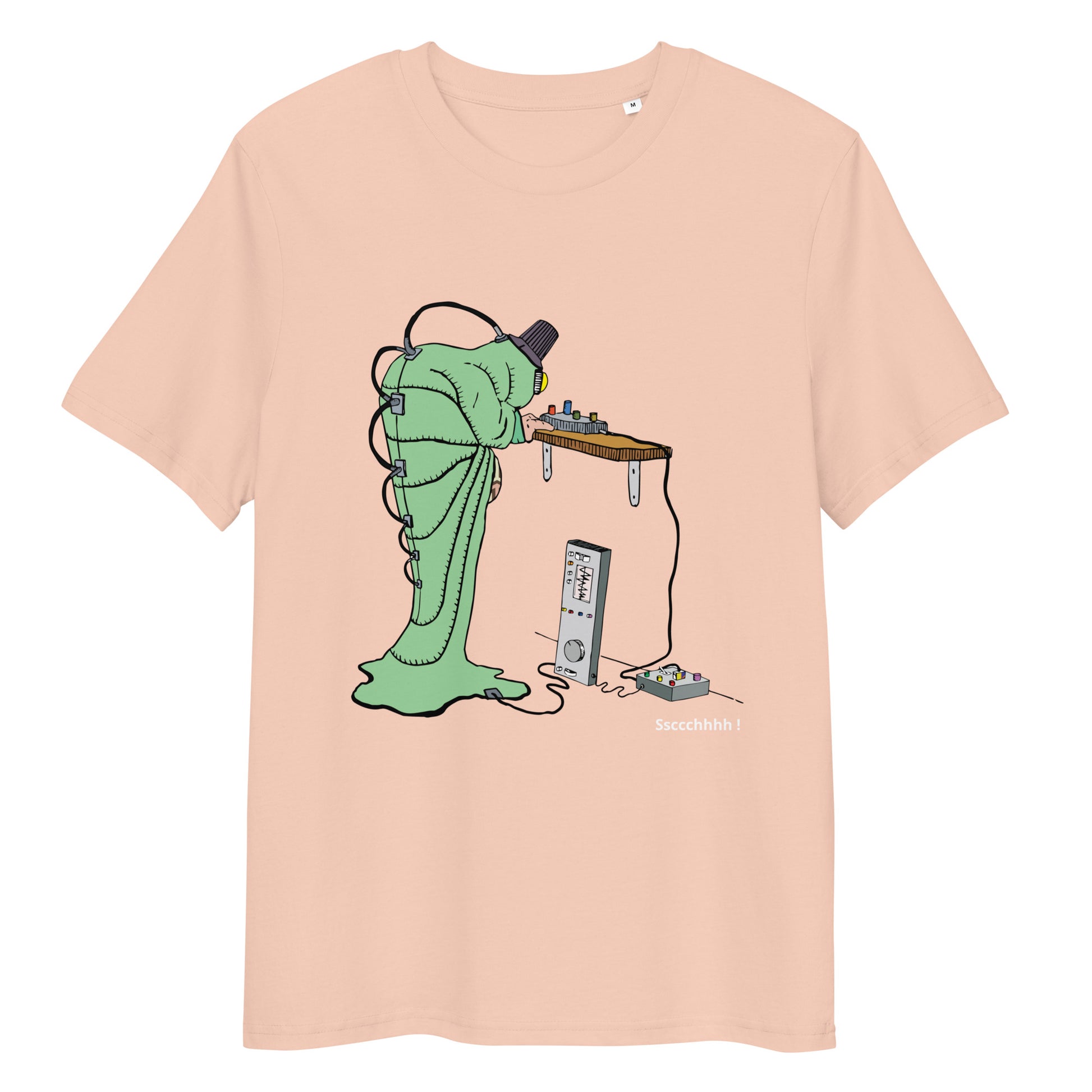 Original design t-shirt, wearable art, original drawing, creative hoover, contemporary clothing, fantasy, art, design t-shirt, music, sound sculpture
