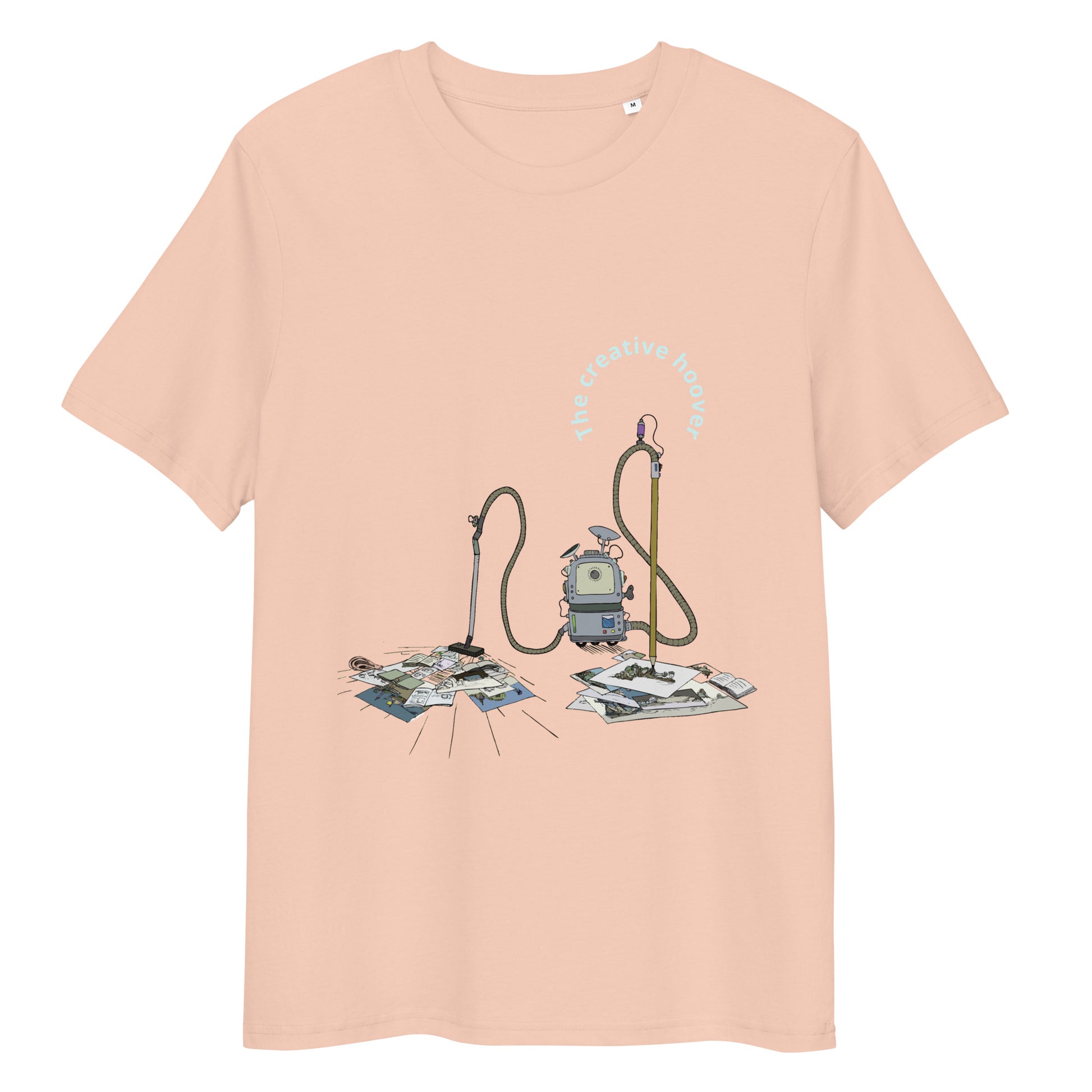 t-shirt, wearable art, original drawing, creative hoover, contemporary clothing