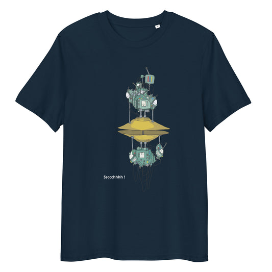 Original design t-shirt, wearable art, original drawing, creative hoover, contemporary clothing, fantasy, art, design t-shirt, music, sound sculpture