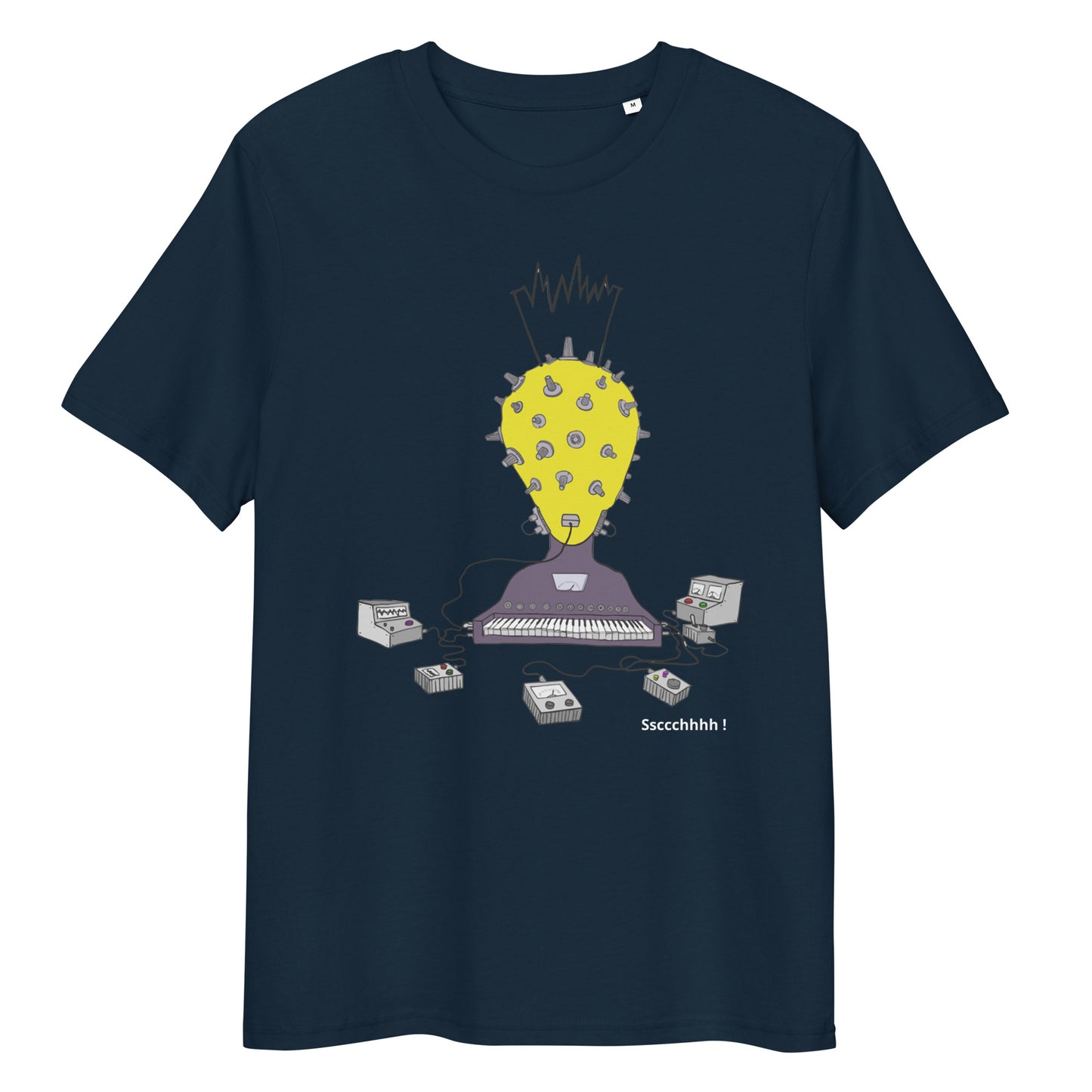 Original design t-shirt, wearable art, original drawing, creative hoover, contemporary clothing, fantasy, art, design t-shirt, music, sound sculpture
