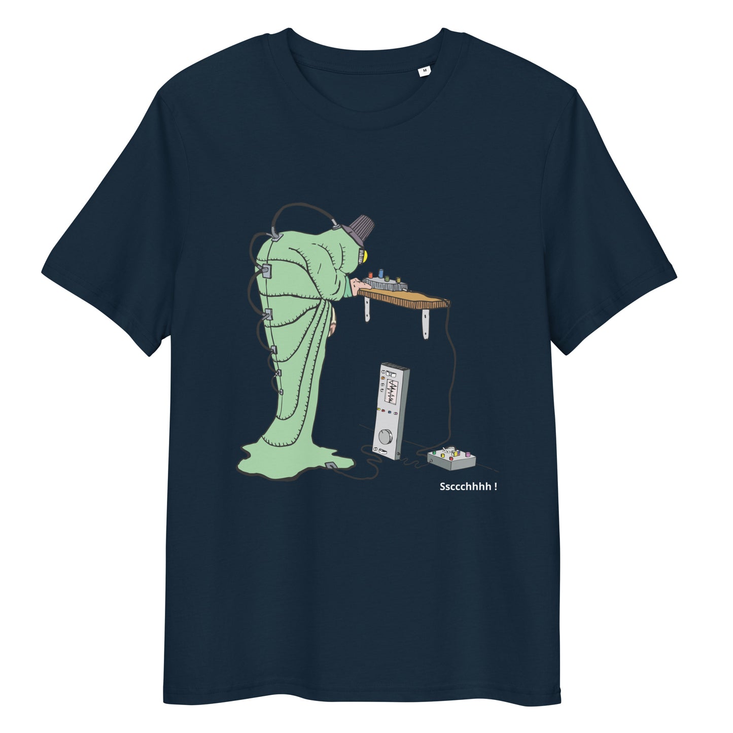 Original design t-shirt, wearable art, original drawing, creative hoover, contemporary clothing, fantasy, art, design t-shirt, music, sound sculpture
