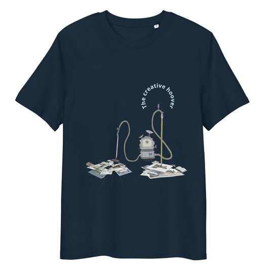 t-shirt, wearable art, original drawing, creative hoover, contemporary clothing
