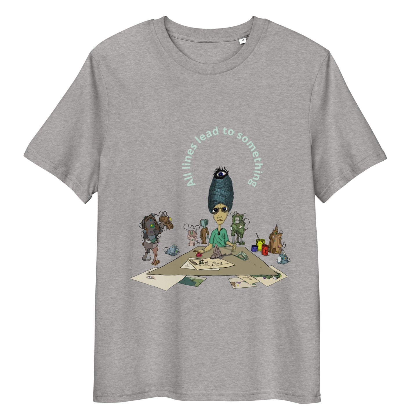 t-shirt, wearable art, original drawing, creative hoover, contemporary clothing, fantasy, cartoon art, Kids t-shirt
