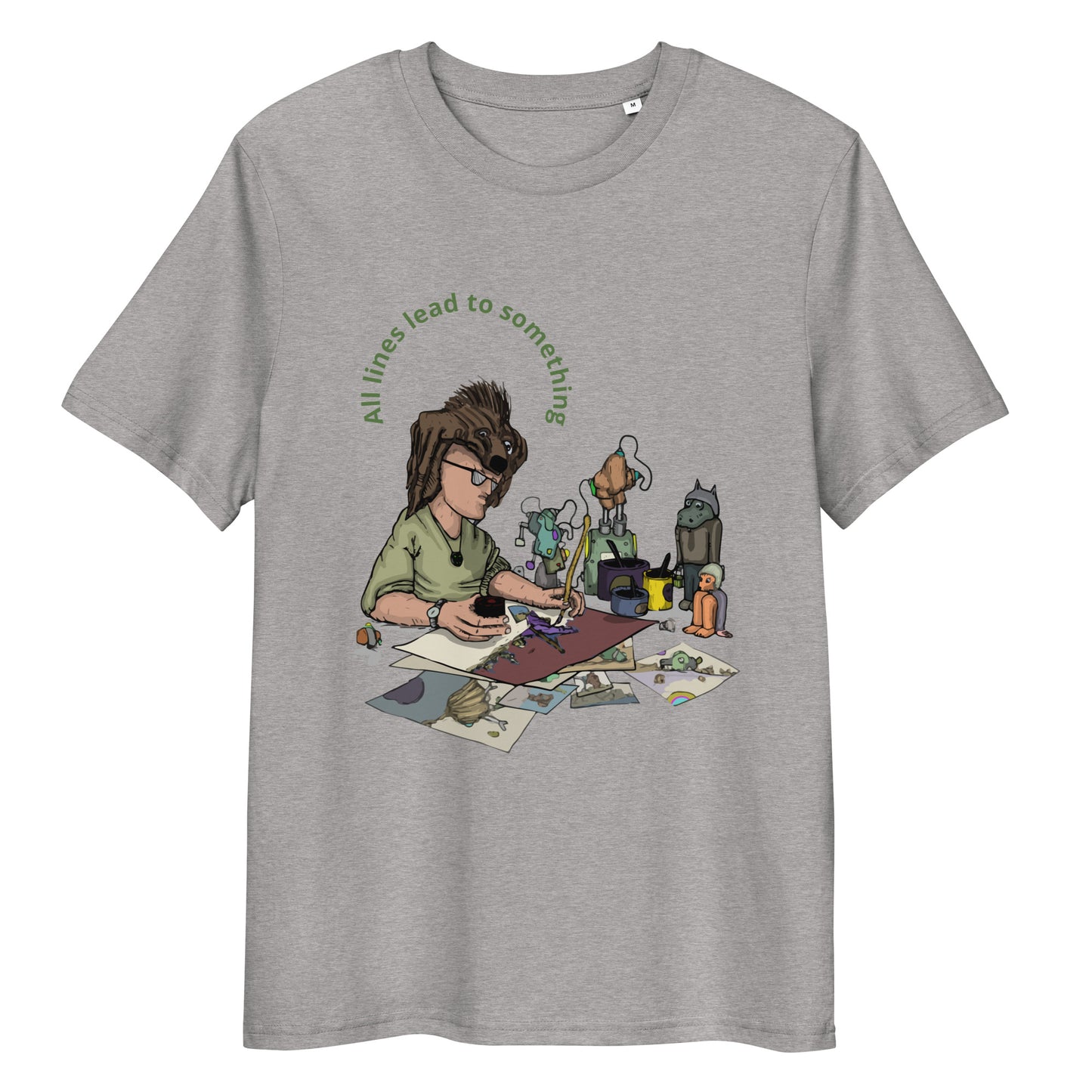 Original design t-shirt, wearable art, original drawing, creative hoover, contemporary clothing, fantasy, art