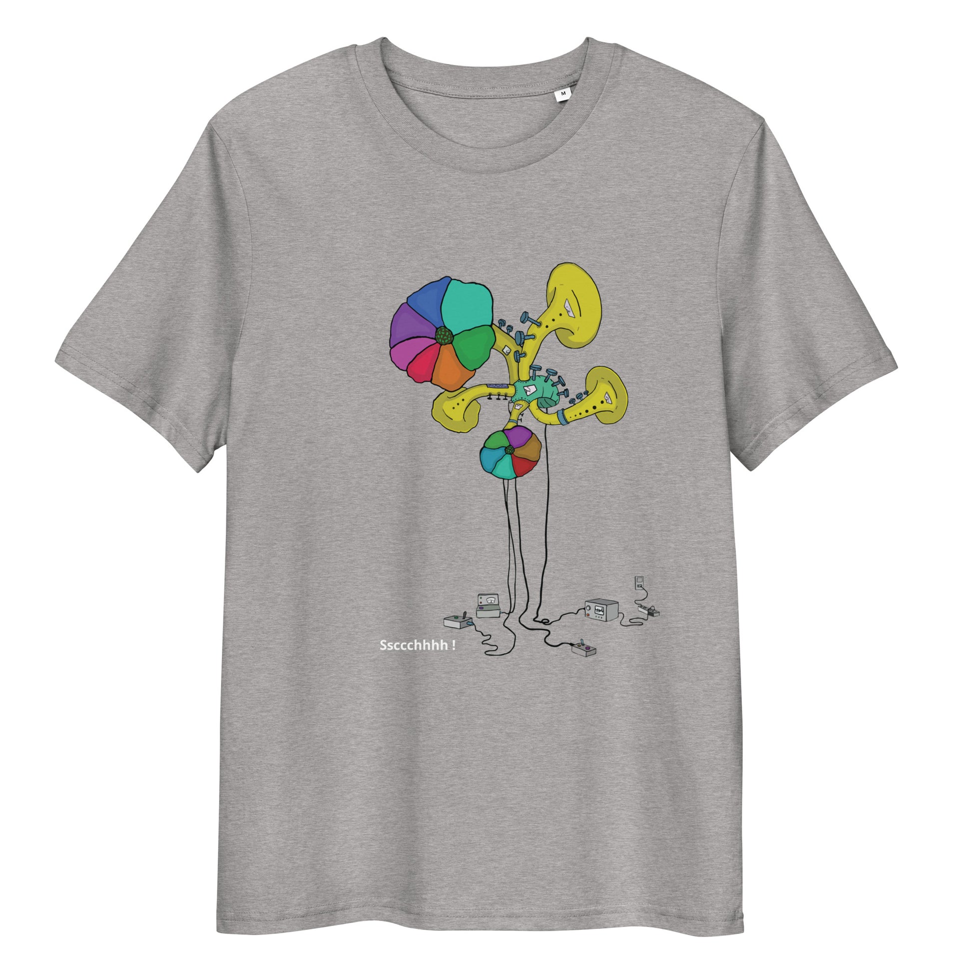 Original design t-shirt, wearable art, original drawing, creative hoover, contemporary clothing, fantasy, art, design t-shirt, music, sound sculpture
