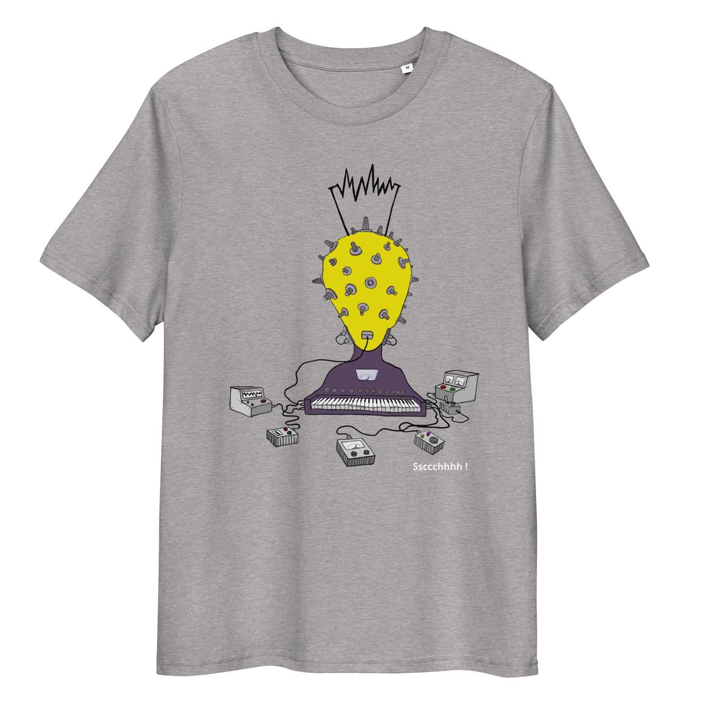 Original design t-shirt, wearable art, original drawing, creative hoover, contemporary clothing, fantasy, art, design t-shirt, music, sound sculpture
