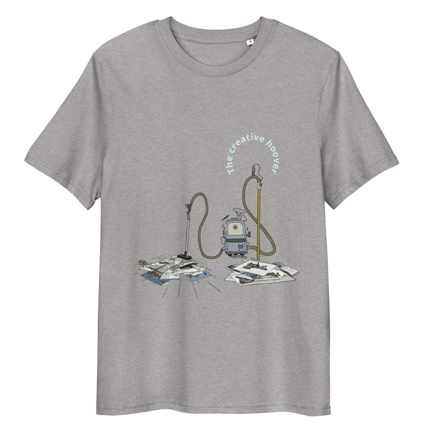 t-shirt, wearable art, original drawing, creative hoover, contemporary clothing
