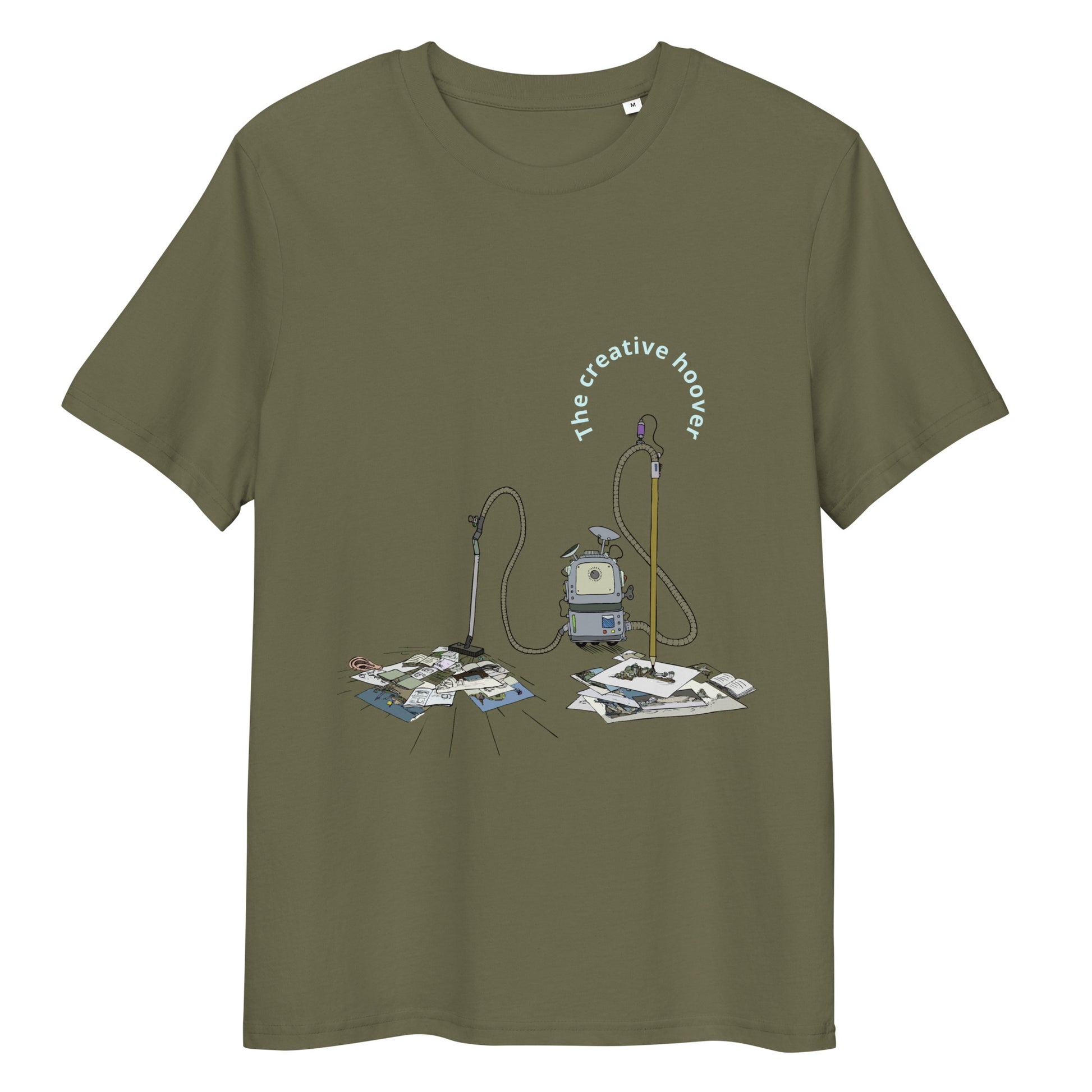 t-shirt, wearable art, original drawing, creative hoover, contemporary clothing