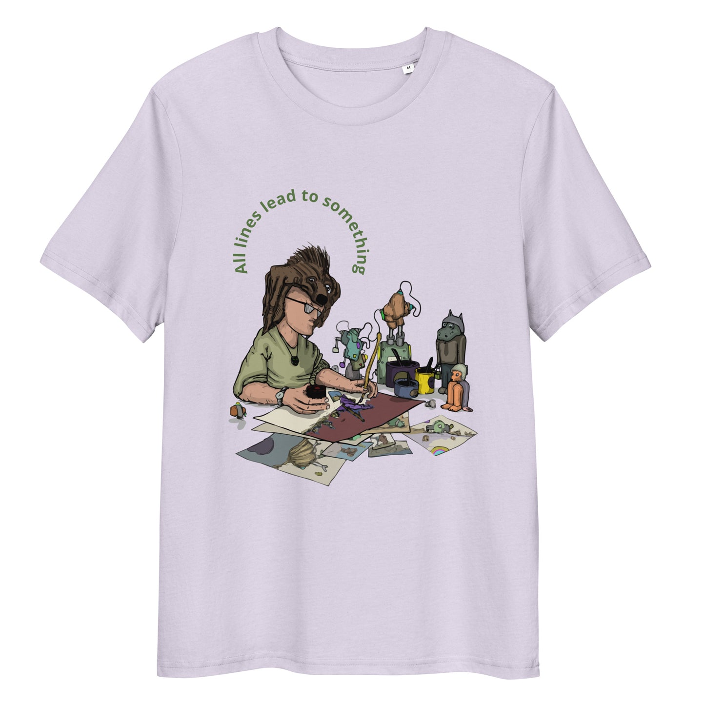 Original design t-shirt, wearable art, original drawing, creative hoover, contemporary clothing, fantasy, art