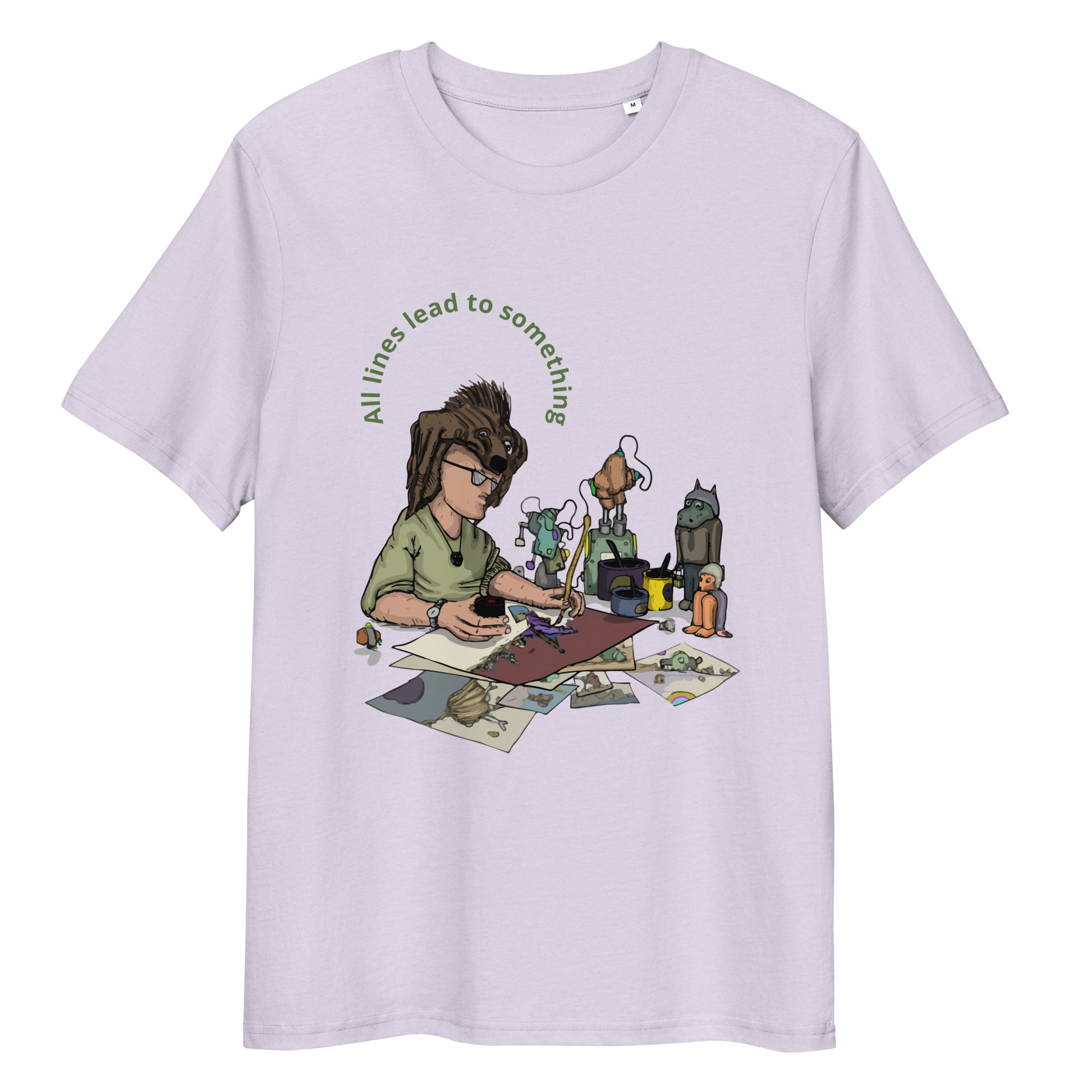 Original design t-shirt, wearable art, original drawing, creative hoover, contemporary clothing, fantasy, art