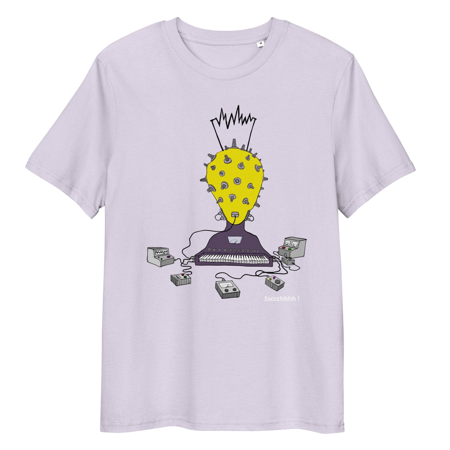 Original design t-shirt, wearable art, original drawing, creative hoover, contemporary clothing, fantasy, art, design t-shirt, music, sound sculpture
