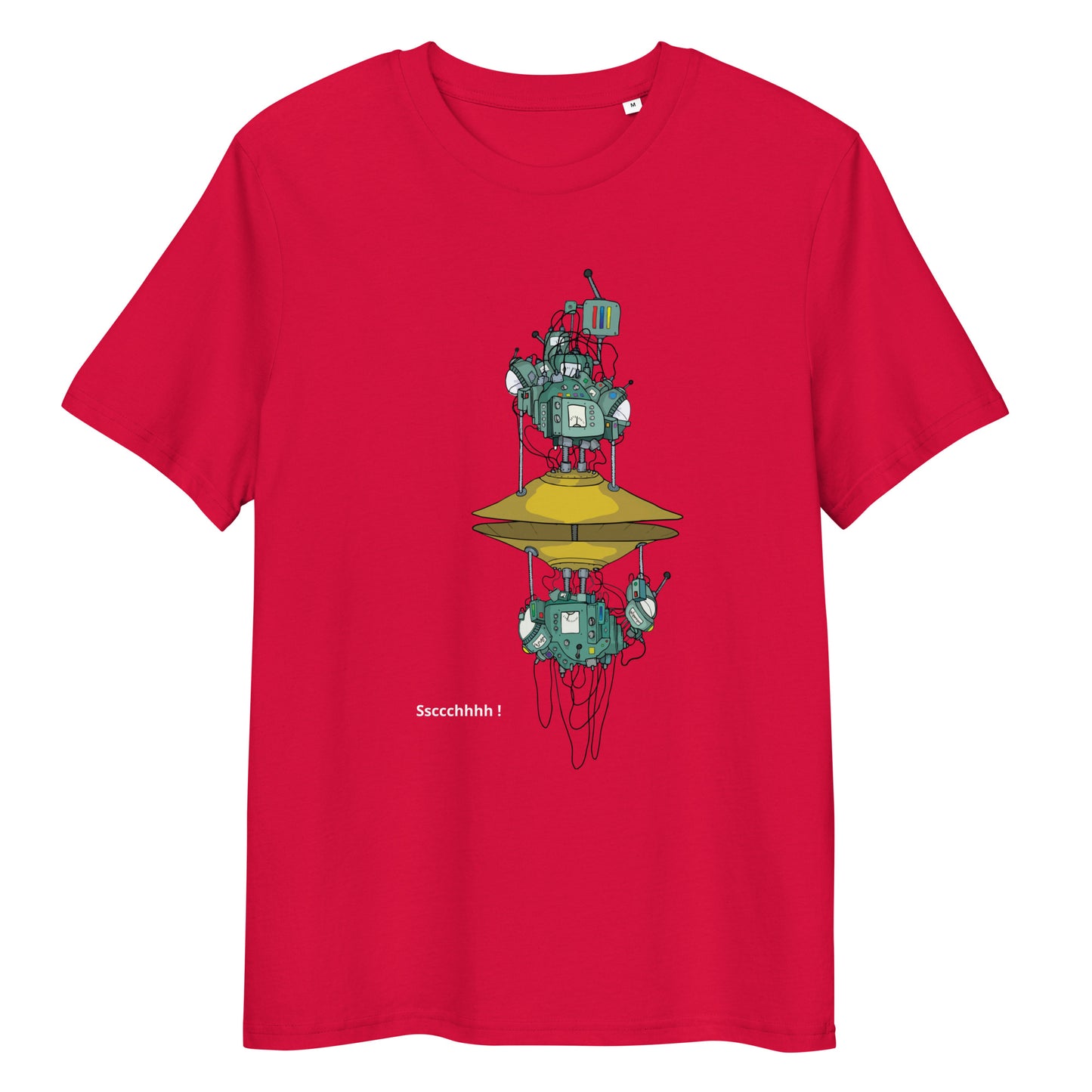 Original design t-shirt, wearable art, original drawing, creative hoover, contemporary clothing, fantasy, art, design t-shirt, music, sound sculpture