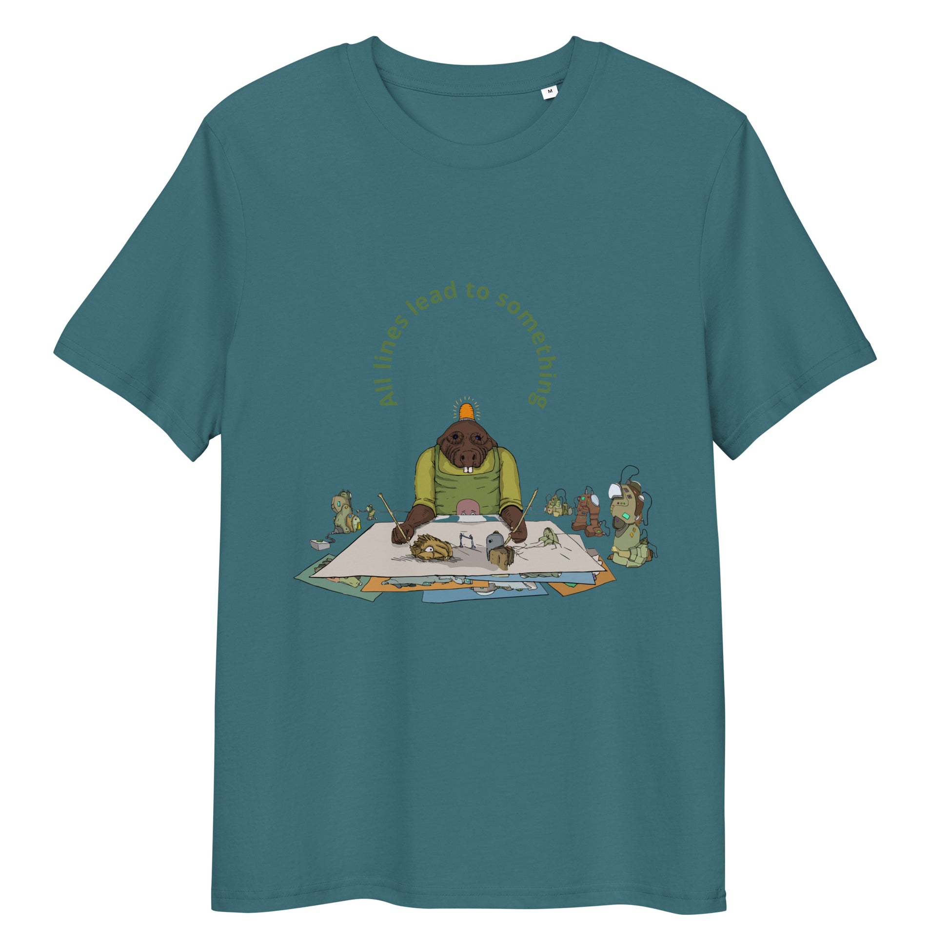 t-shirt, wearable art, original drawing, creative hoover, contemporary clothing, fantasy, cartoon art, Kids t-shirt

