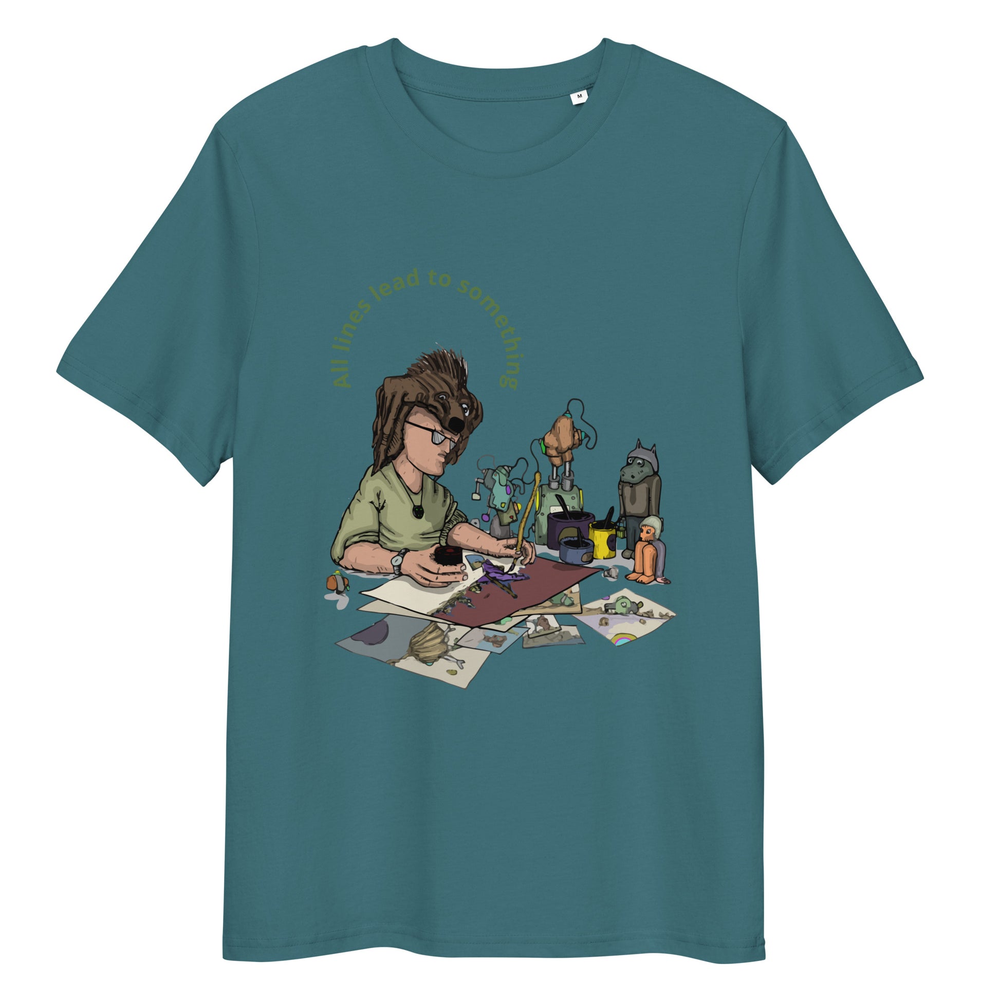 Original design t-shirt, wearable art, original drawing, creative hoover, contemporary clothing, fantasy, art