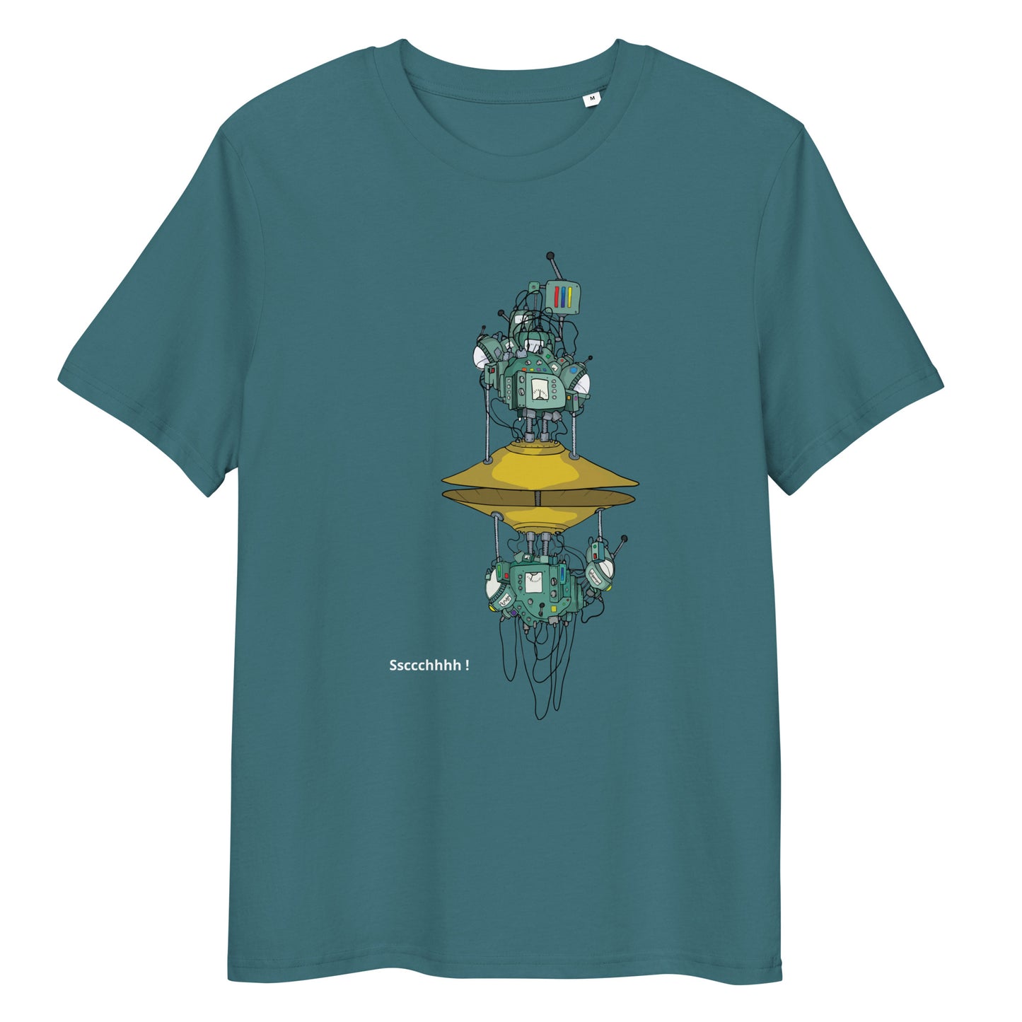 Original design t-shirt, wearable art, original drawing, creative hoover, contemporary clothing, fantasy, art, design t-shirt, music, sound sculpture