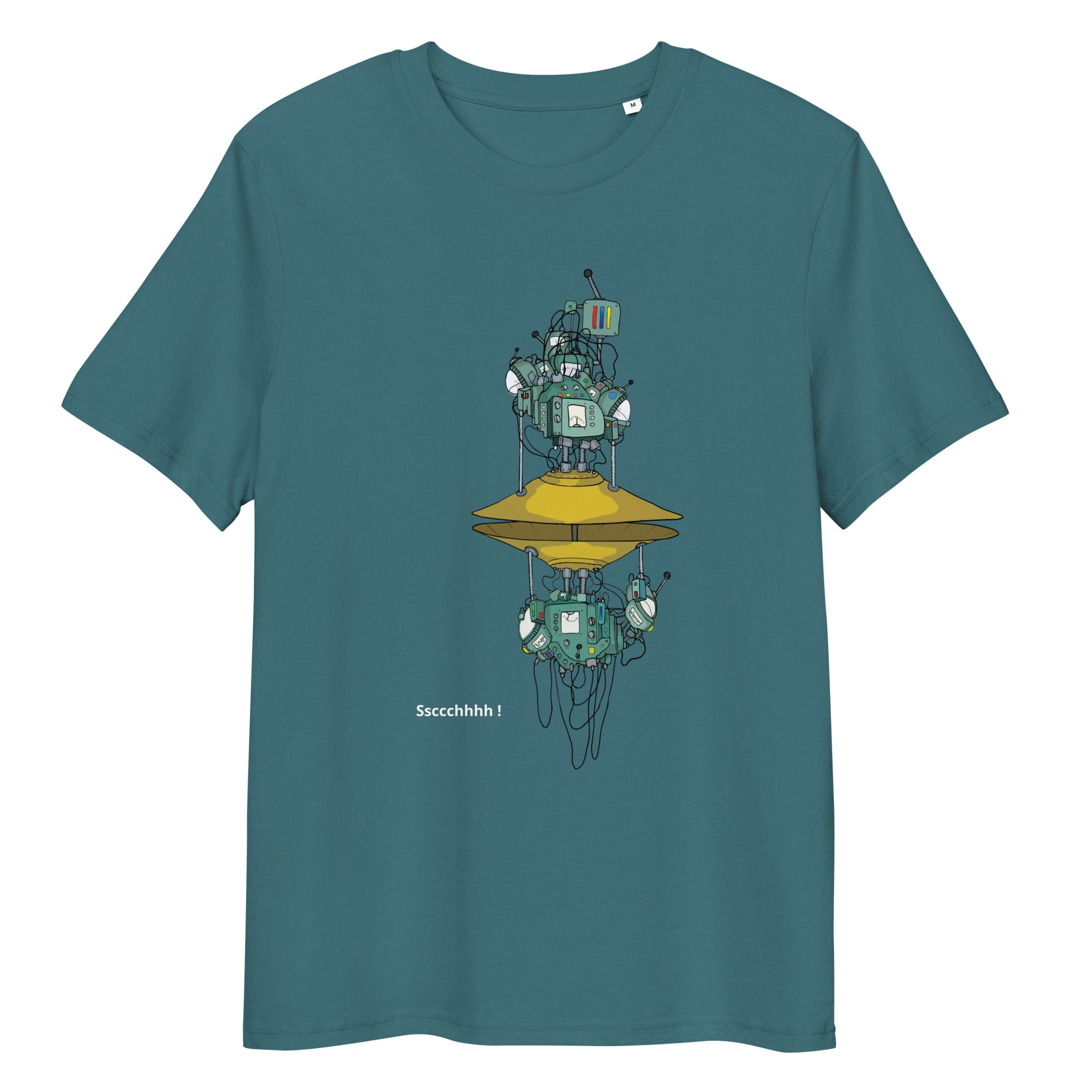 Original design t-shirt, wearable art, original drawing, creative hoover, contemporary clothing, fantasy, art, design t-shirt, music, sound sculpture