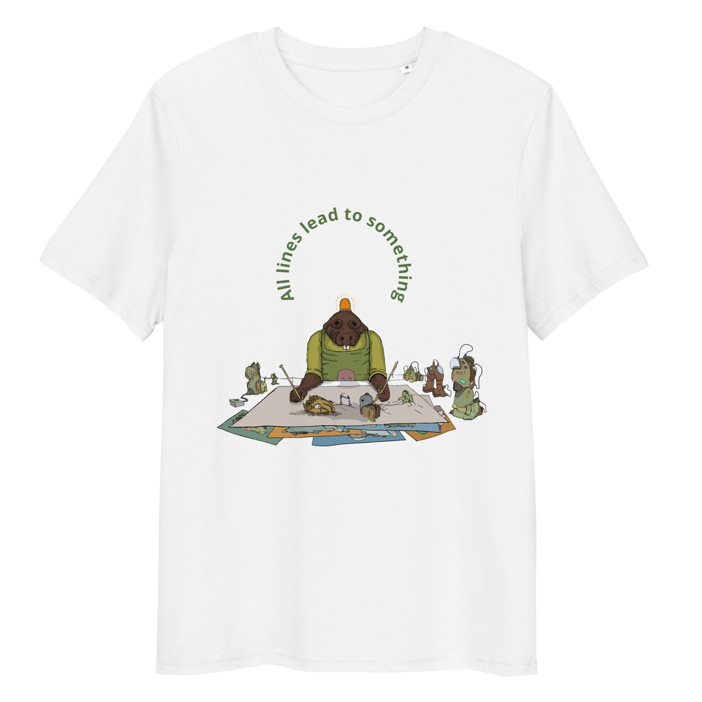 t-shirt, wearable art, original drawing, creative hoover, contemporary clothing, fantasy, cartoon art, Kids t-shirt

