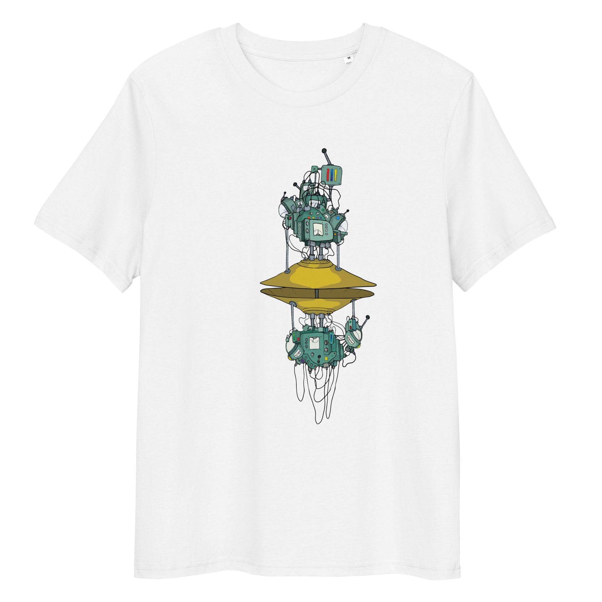 Original design t-shirt, wearable art, original drawing, creative hoover, contemporary clothing, fantasy, art, design t-shirt, music, sound sculpture