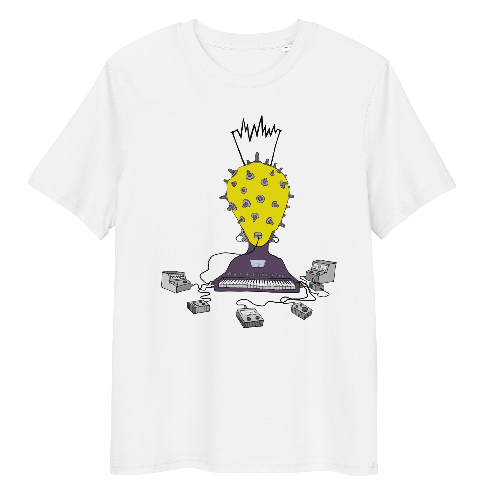 Original design t-shirt, wearable art, original drawing, creative hoover, contemporary clothing, fantasy, art, design t-shirt, music, sound sculpture

