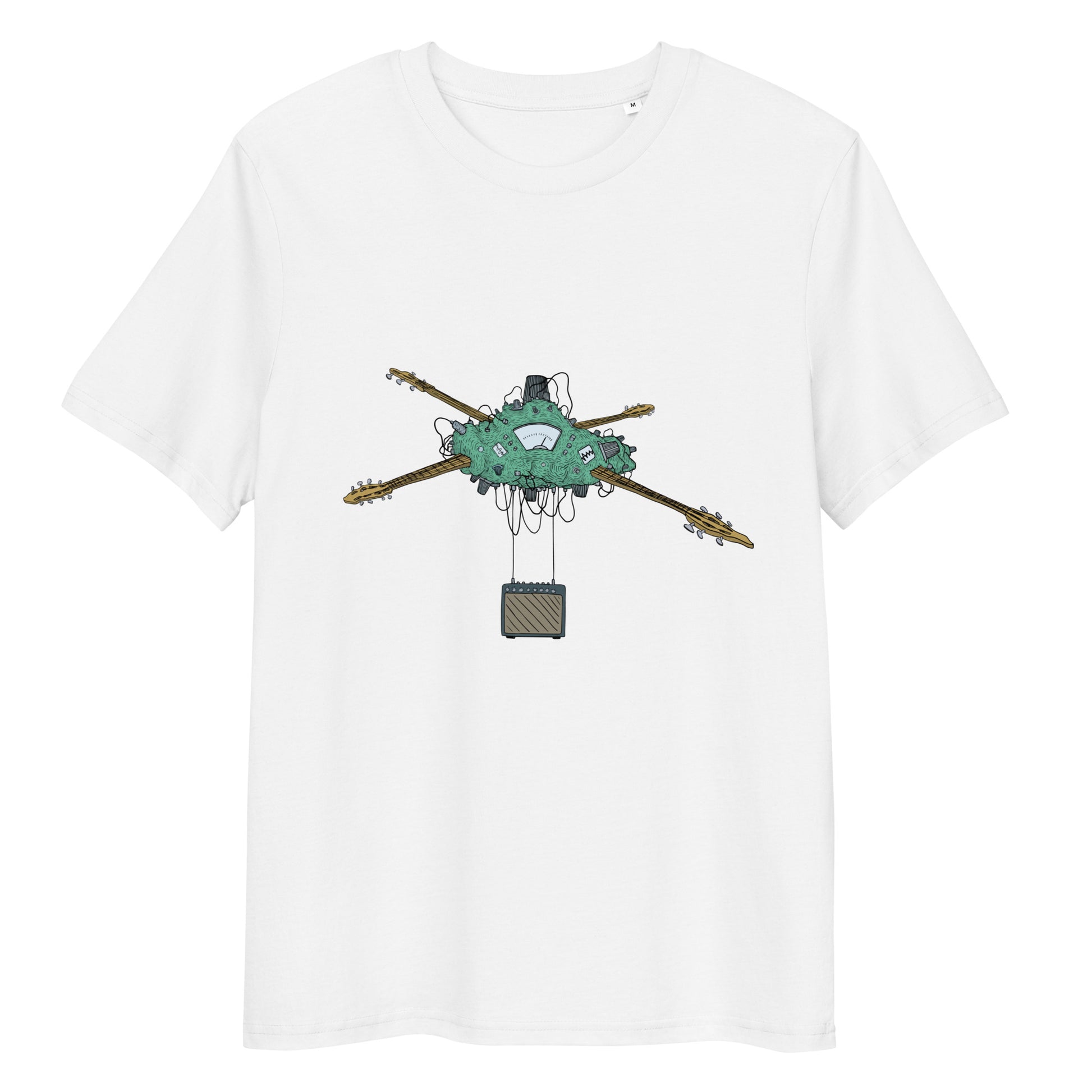 Original design t-shirt, wearable art, original drawing, creative hoover, contemporary clothing, fantasy, art, design t-shirt, music, sound sculpture
