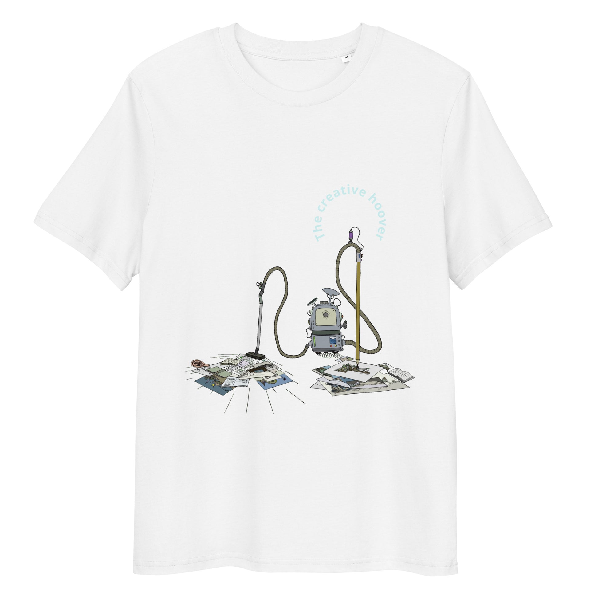t-shirt, wearable art, original drawing, creative hoover, contemporary clothing